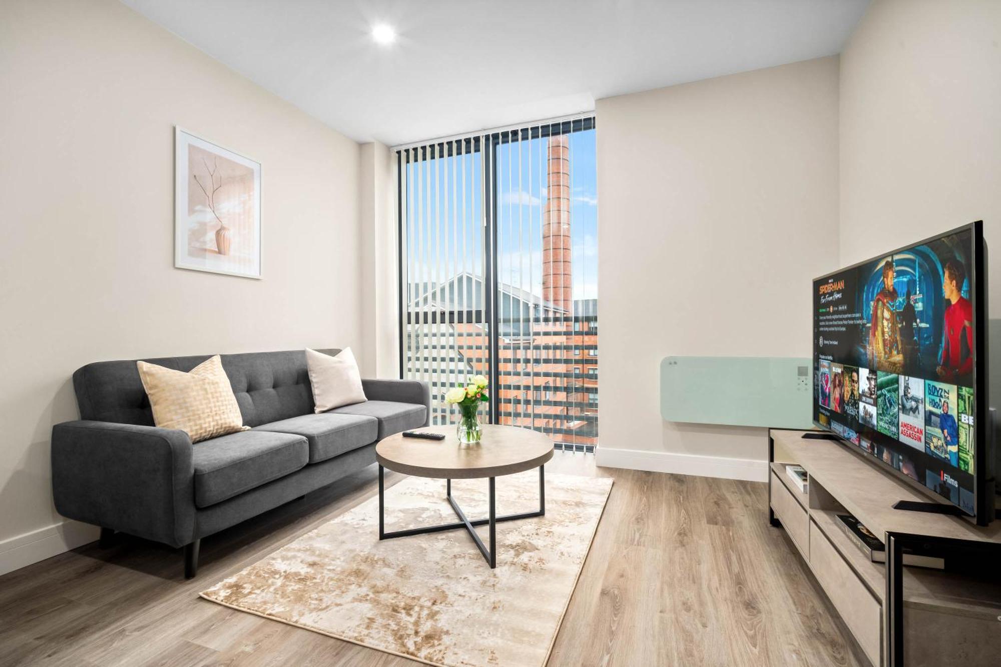 New Luxury Two Bedroom Apartment - City Centre - Netflix - Wifi - Top Rated - Jq 8Ah Birmingam Exterior foto